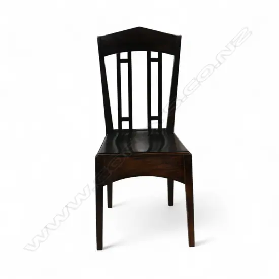 A c.1926. Roy Lipponcott rimu chair,